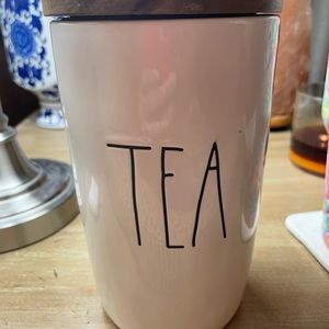 Rae Dunn TEA canister